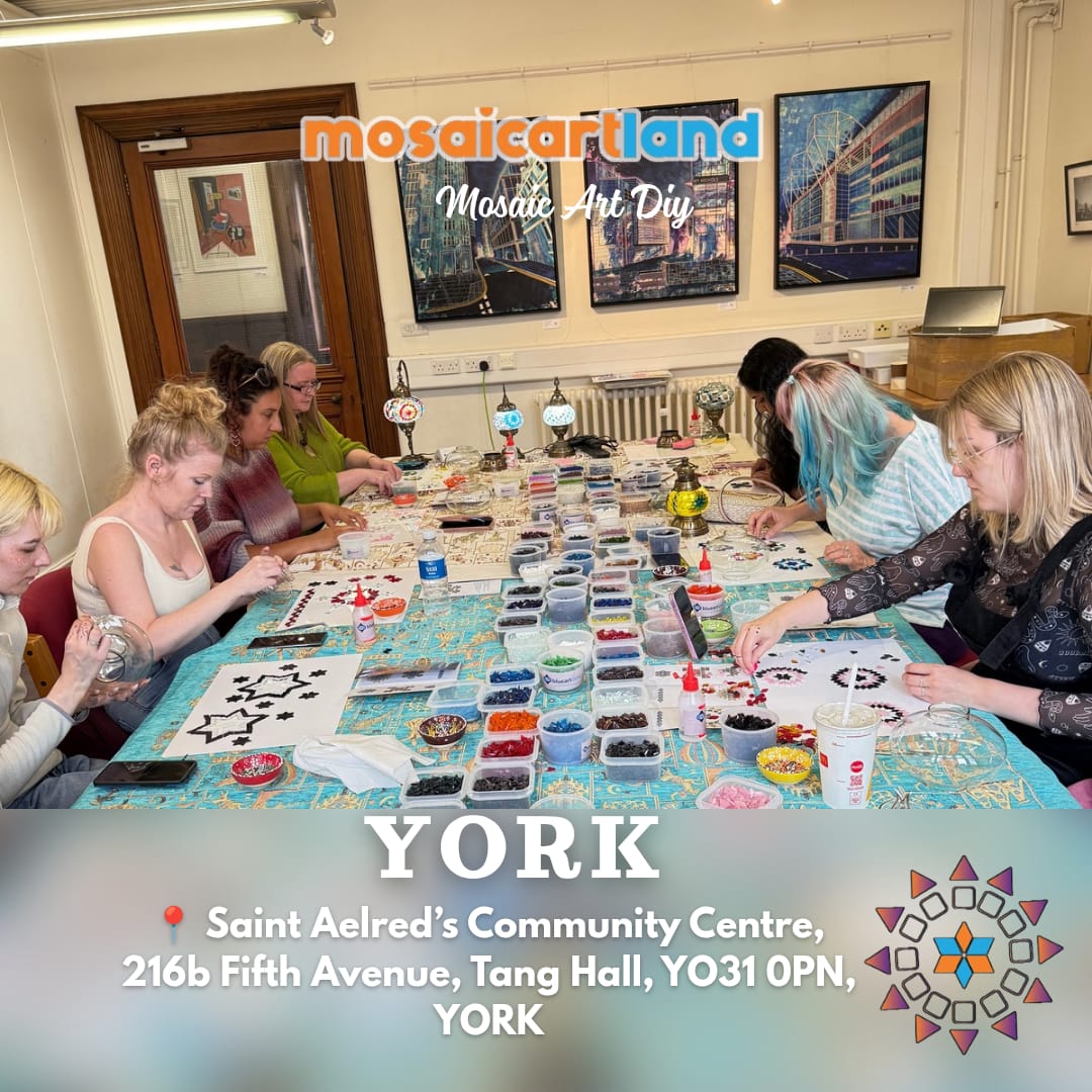 Craft Workshop Make Mosaic Lamp in York