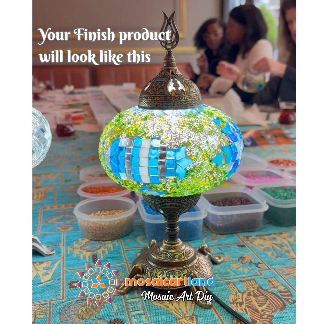 Craft Workshop Make Mosaic Lamp in Bristol