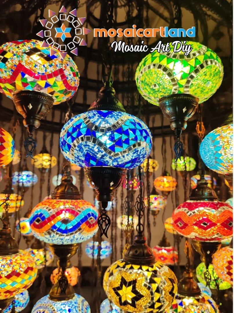 Halloween Mosaic Lamp Workshop – Craft Your Spooky Glow 🎃