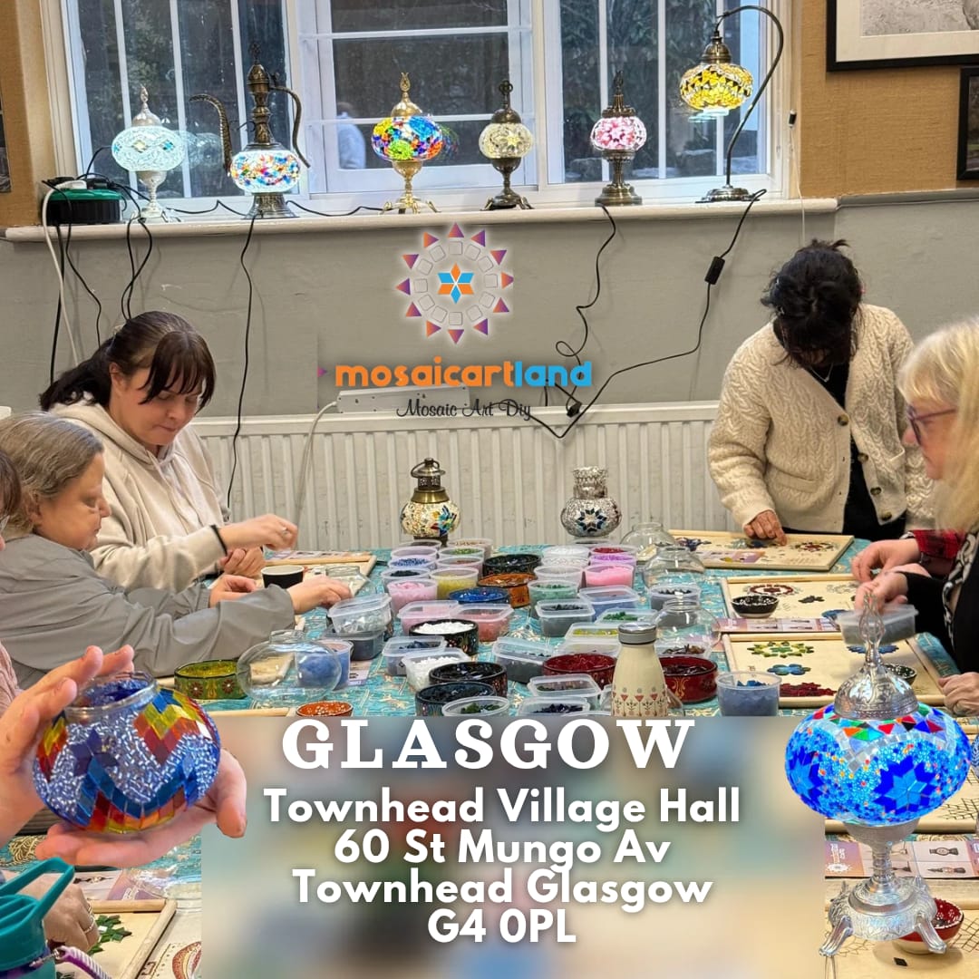 Make Original Turkish Lamp in Glasgow | Mosaic Workshop