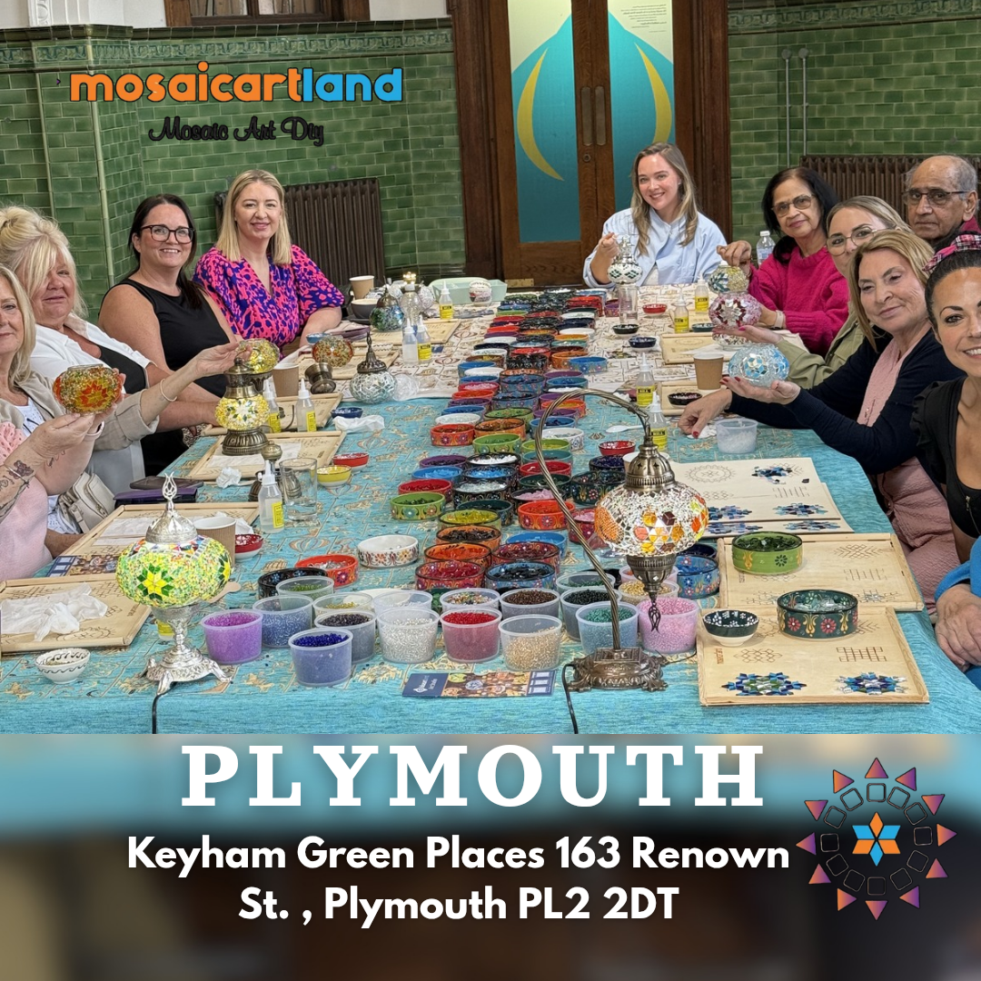 Make Original Turkish Lamp in Plymouth | Mosaic Workshop