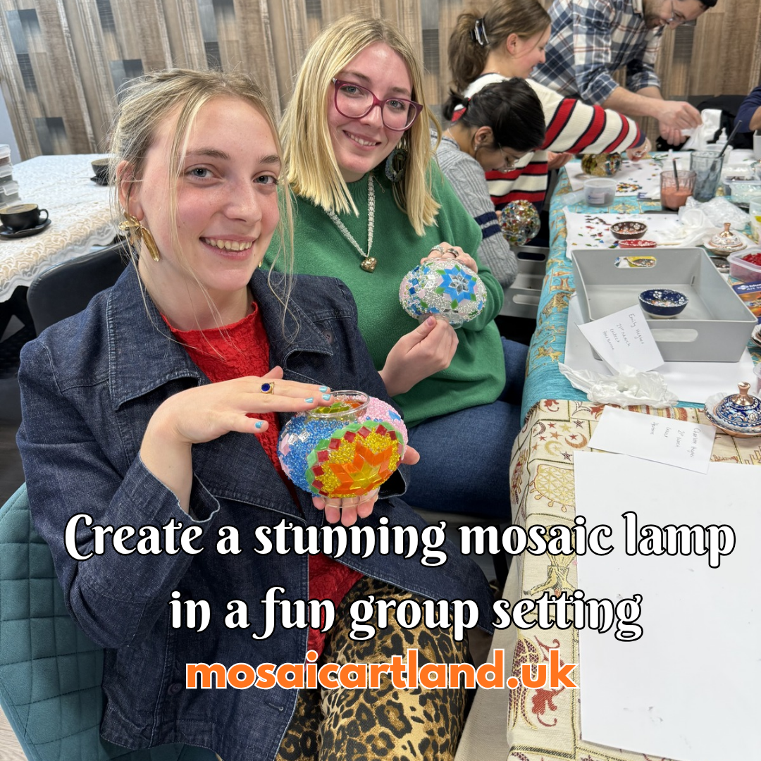 Craft Course & Mosaic Lamp Workshop in Southampton