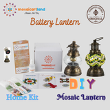 Battery Lantern Mosaic Lamp Home Diy Kit  | Home Kit-Mosaicartland