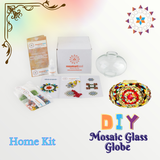 Home Made Mosaic Lamp Glass Globe Kit 2 | Home Made Kits Mosaicartland